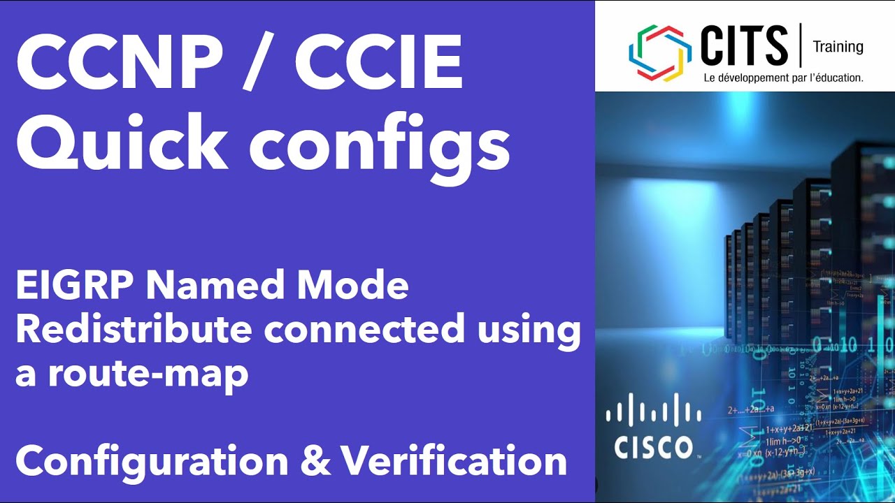 CCNP & CCIE - Advanced Routing - EIGRP Named Mode - YouTube