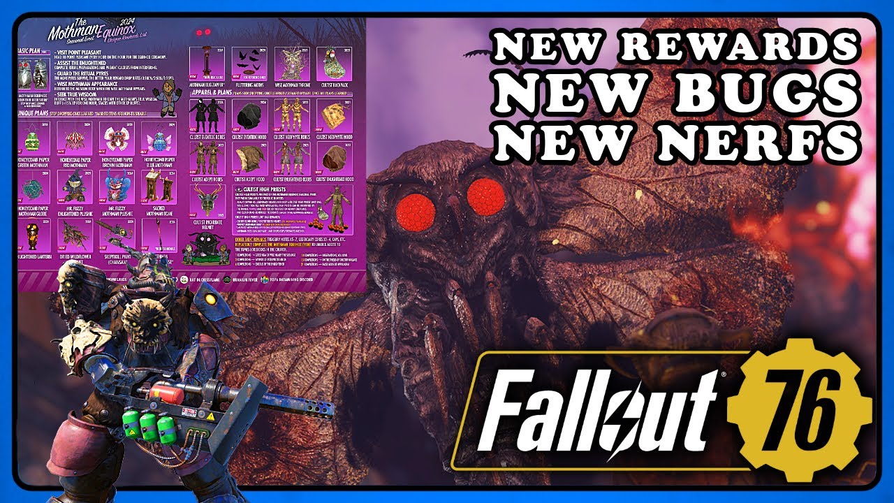 Fallout 76: Important Warning, Event Rewards Bug, Missing Patch Notes ...