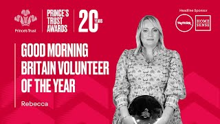 Rebecca is The Good Morning Britain Volunteer of The Year 2024 🏆 | #PrincesTrustAwards
