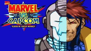 Marvel vs. Capcom Arcade GamePlay Parte 4 War Machine y Gambit