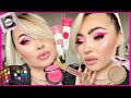 HOT PINK OMBRÉ VALENTINES MAKEUP TUTORIAL 💗 GRWM