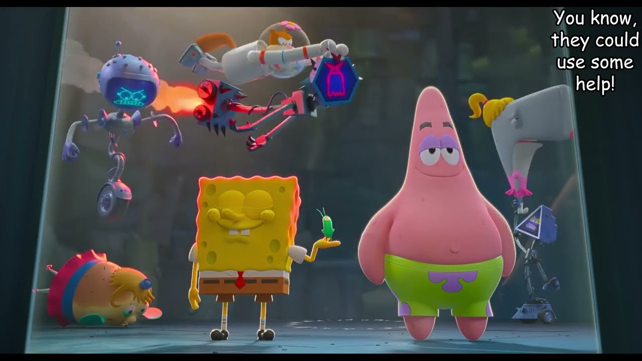Plankton The Movie | Ending Scene Recap | Final Battle | SpongeBob and Patrick Save The World