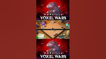 Godzilla Voxel Wars 1-3 Tutorial Complete #shorts #godzilla