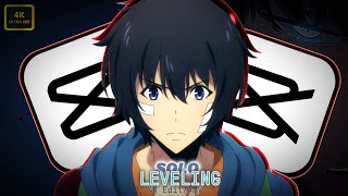 4K Solo Leveling - Skyfall - [Edit/AMV] 💙 !
