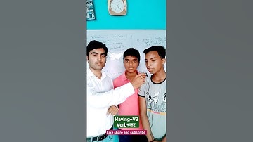 perfect participle in English Grammar #shorts #english