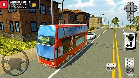 Bus & Taxi Driving Simulator #2 - Double Decker Bus - Android Gameplay FHD