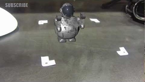 Dancing Robot [3D Motion Tracking Test]