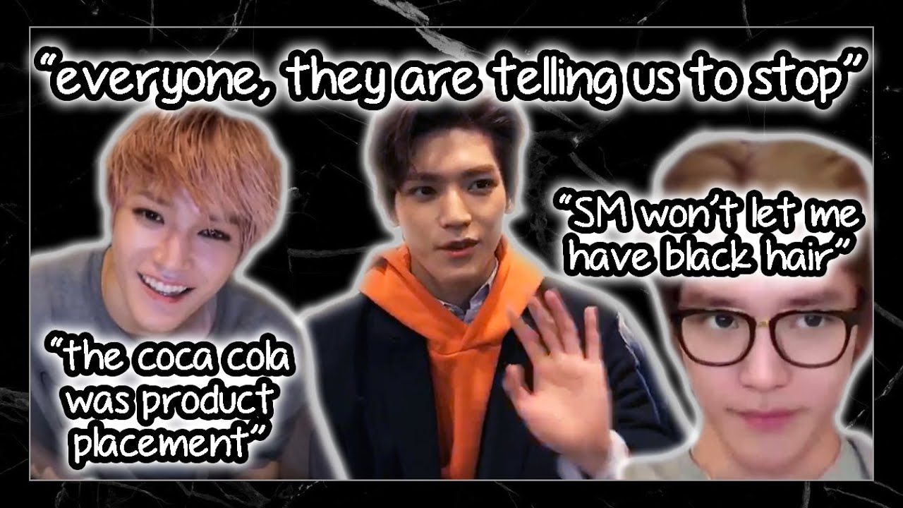 Taeyong Being Savage to SM Every Chance He Gets