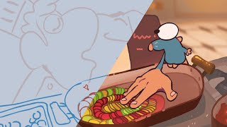 Ratatouille Recap Storyboard Vs Animation 