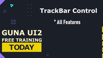 Guna UI2 TrackBar Control