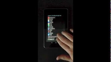 Google Nexus 7 Android 4.1 JellyBean Accessibility TalkBack Explore by Touch Tutorial
