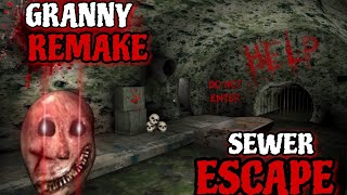 Granny live Stream | Horror Escape Game | Sewer Escape 'EXTREME MODE WITH TEDDY 🧸