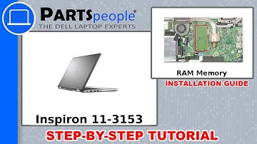 Dell Inspiron 11-3153 (P20T004) RAM Memory How-To Video Tutorial