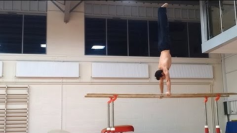 Swing to Handstand (Parallel Bars)