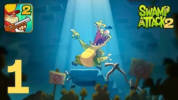 Swamp Attack 2 Gameplay Walkthrough (Android, iOS) #1
