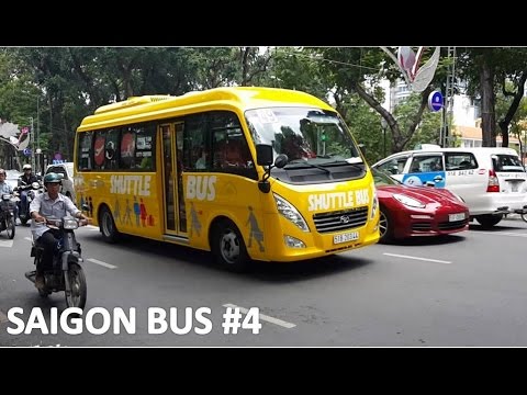 Wheels On The Bus Saigon Bus No 4 Xe Ô tô Buýt Sài Gòn Số 4 Nursery ...