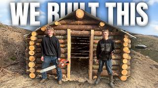 We Built A Cabin, Then Slept In It