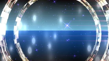 4K Menu Circle Glasses Flashing Titling Design Animation