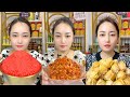 Rainbow Ice Crunch Mukbang | Colorful Flavored Ice ASMR Eating Sounds #231