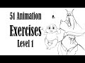 51 great animation exercises  level 1