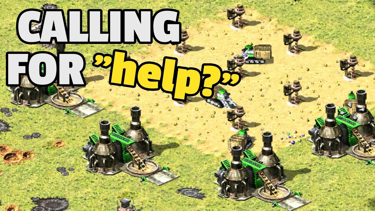 Red Alert 2 | Calling For Help | (7 vs 1 + Superweapons)