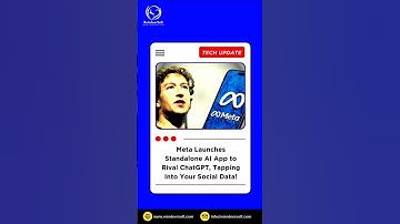 😱👉Meta Launches Standalone AI App to Rival ChatGPT, Tapping Into Your Social Data✨#meta #standalone