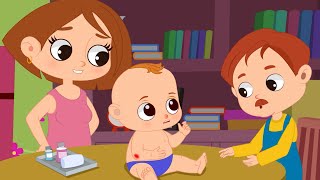 hurt at home nursery rhymes compilation kids songs and baby rhymes learning songs for children