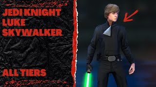 Unlocking Jedi Knight Luke Skywalker - All Tiers with Tips and Tricks - SWGOH