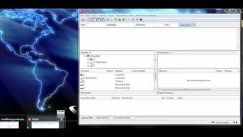 Create and connect to FTP