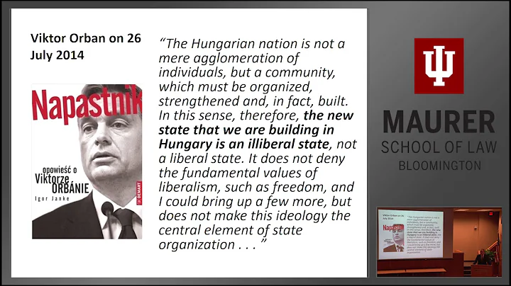 Harris Lecture - Human Rights and Power: Polish Road Towards Illiberal State - Dr. Adam Bodnar