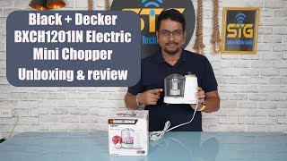 BLACK+DECKER BXCH1201IN 120 Watts Electric Chopper Best Price