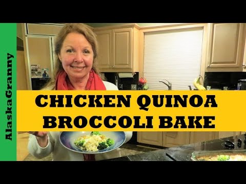 Chicken Quinoa Broccoli Bake