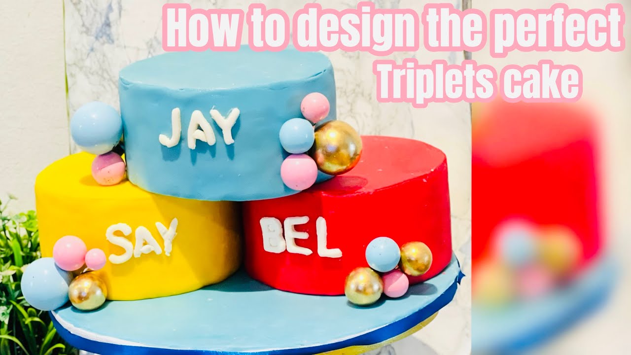 How To Design The Perfect Cake For Triplets NOBODY WOULD EPISODE 13