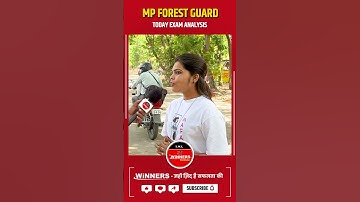 MP Forest Exam Analysis 26 May Shift 2 | आज का पेपर सरल था 😎? #mpforestguard
