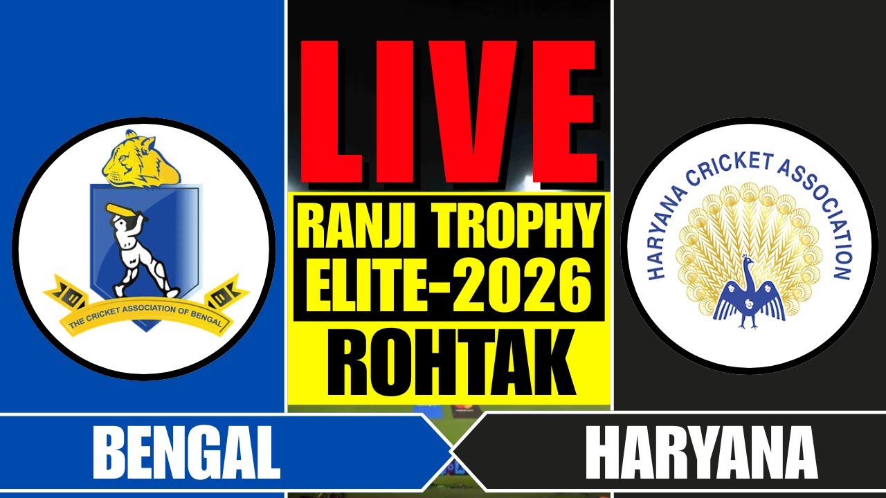 BENGAL vs HARYANA LIVE | BEN vs HAR, DAY 1 - CRICKEX INFO
