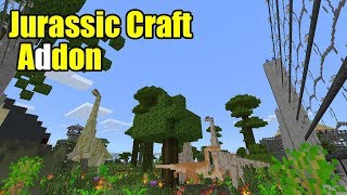 Jurassic Craft Addon | Minecraft PE Gameplay Walkthrough screenshot 1