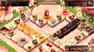 An App Game “Game of Dice” – Level: Professional; A Map to play: Hello Kitty; screenshot 2