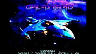 GALASTRAD [ Amstrad CPC 464 / 6128 ] Preview Final Version shown @AC2024 (13&14 April 2024, Meaux)