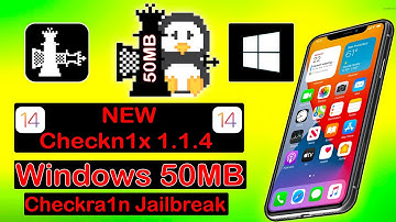 NEW Checkn1x 1.1.4 Windows Jailbreak iOS14.2/14.3/iOS13/iOS12.4.9/12.5|Checkra1n 0.12.1 Window|