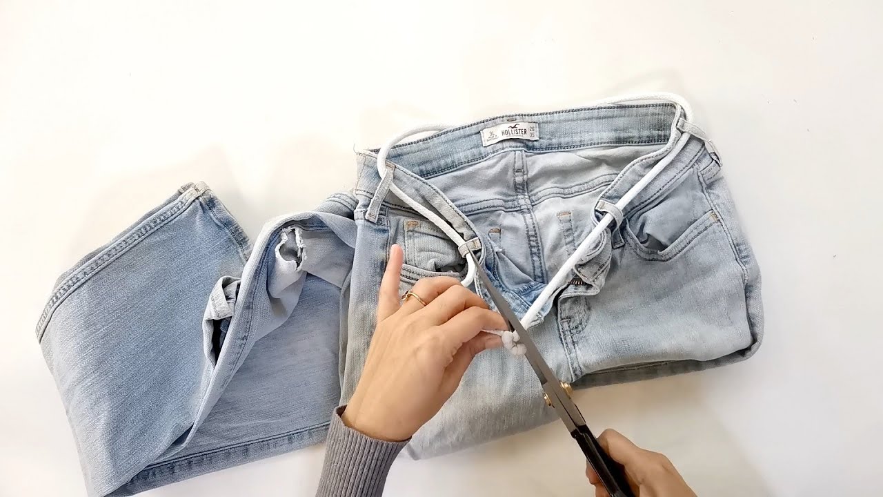 How to Make Your Own Denim Backpack Out of Old Jeans Bag Tutorial