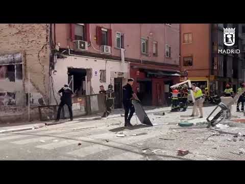 Explosión en calle Manuel Maroto, Puente de Vallecas. 13sep25