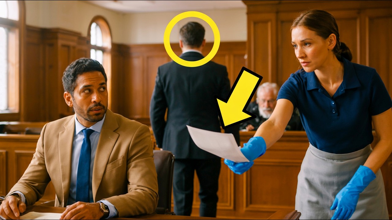 THE LAWYER GIVES UP ON THE MILLIONAIRE… BUT THE CLEANING LADY DOES THE IMPOSSIBLE FOR HIM