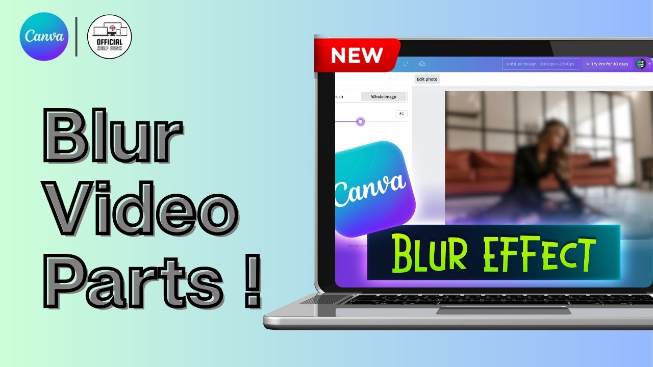 How to Blur Video in Canva (2025) – Step-by-Step Guide - YouTube