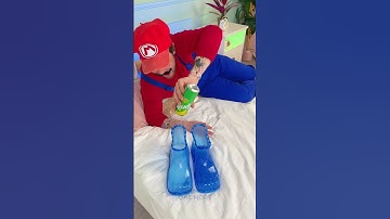 Clean Your Feet With These Blue Boots #shoes #shorts