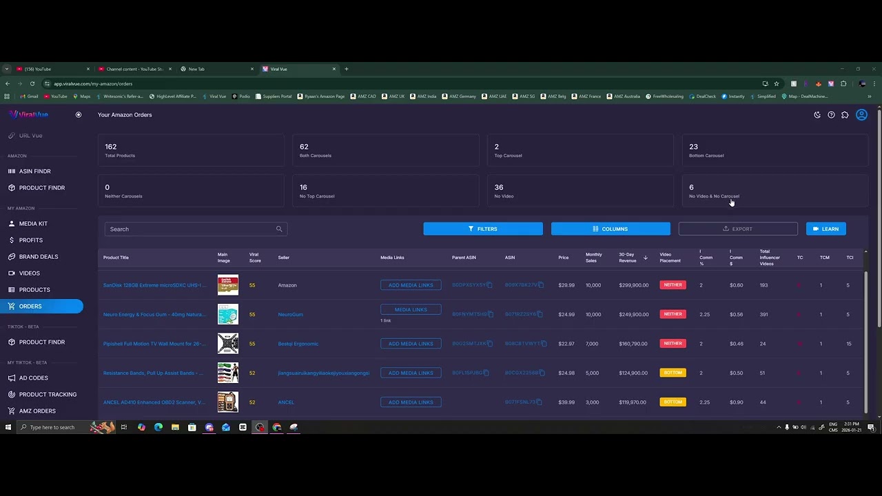 Best way to get started in the Amazon Influencer program is By Using Viral Vue !
