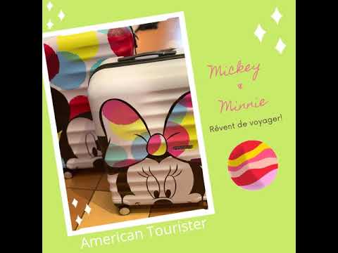 valise mickey american tourister