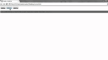 curso de jquery - fadeIn , fadeOut y fadeTo