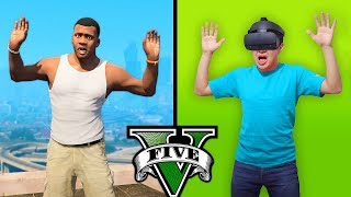 JUEGO GTA 5 en REALIDAD VIRTUAL! Grand Theft Auto V - GTA V Mods