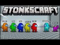 Construí o AMONG US no StonksCraft / StonksCraft #23