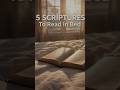 5 Scriptures to Read Before You Get Out of Bed